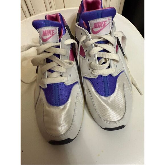 Nike Men's Air Huarache Run PRM Athletic Sneaker Shoes Multicolor Size 6.5 - Picture 1 of 11